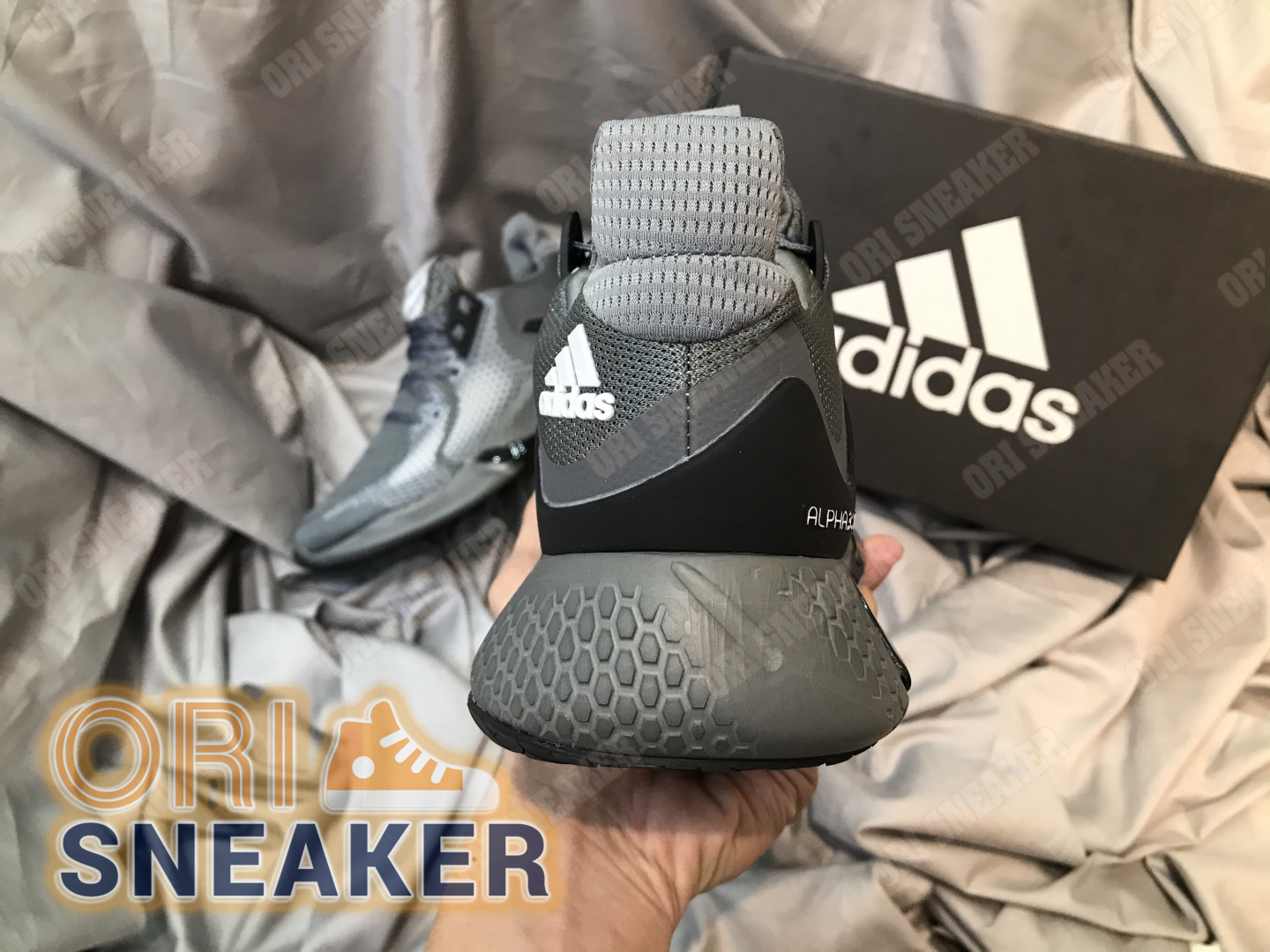 Adidas Alphabounce Instinct M Grey Silver