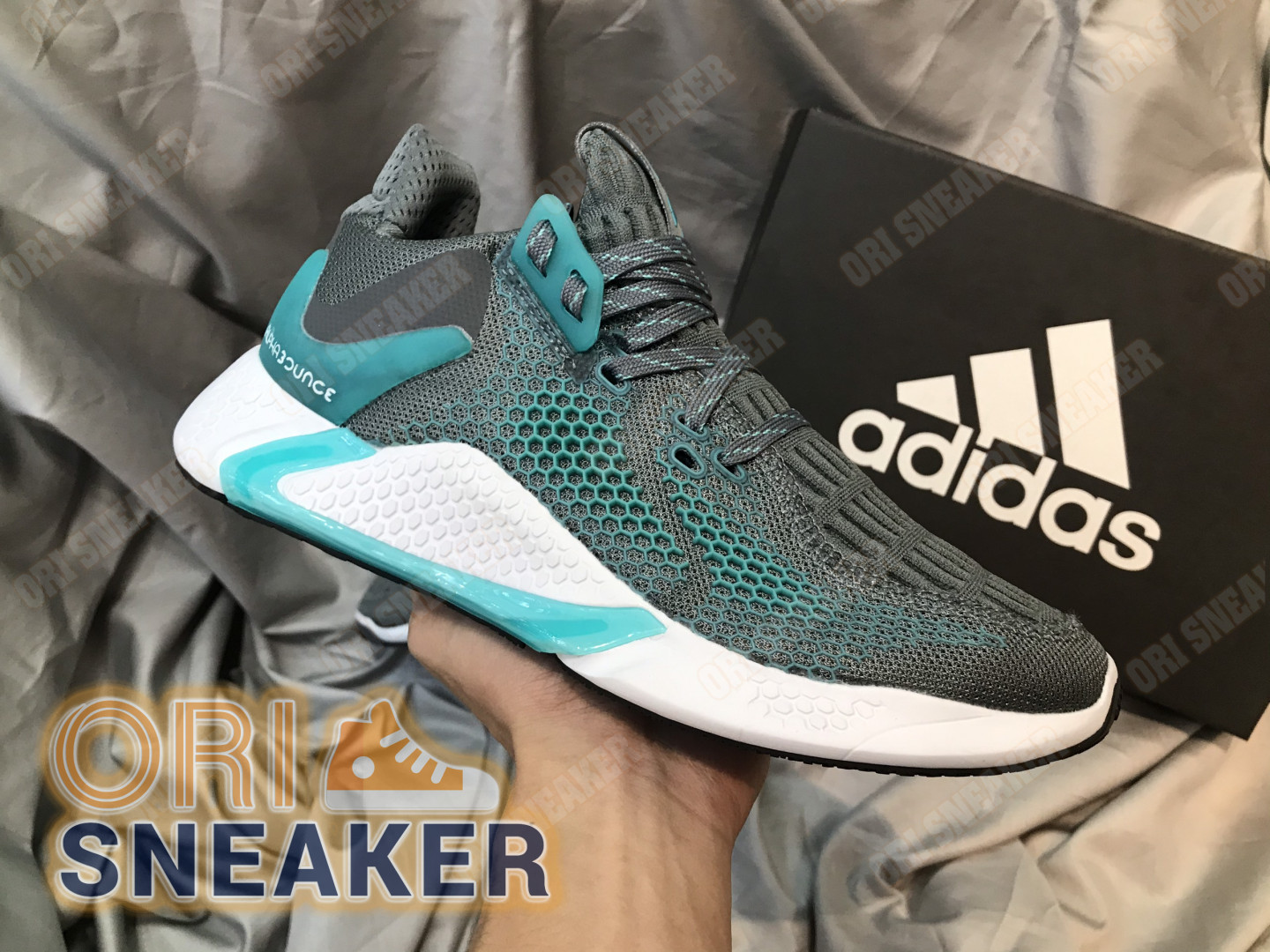 Adidas alphabounce turquoise sale