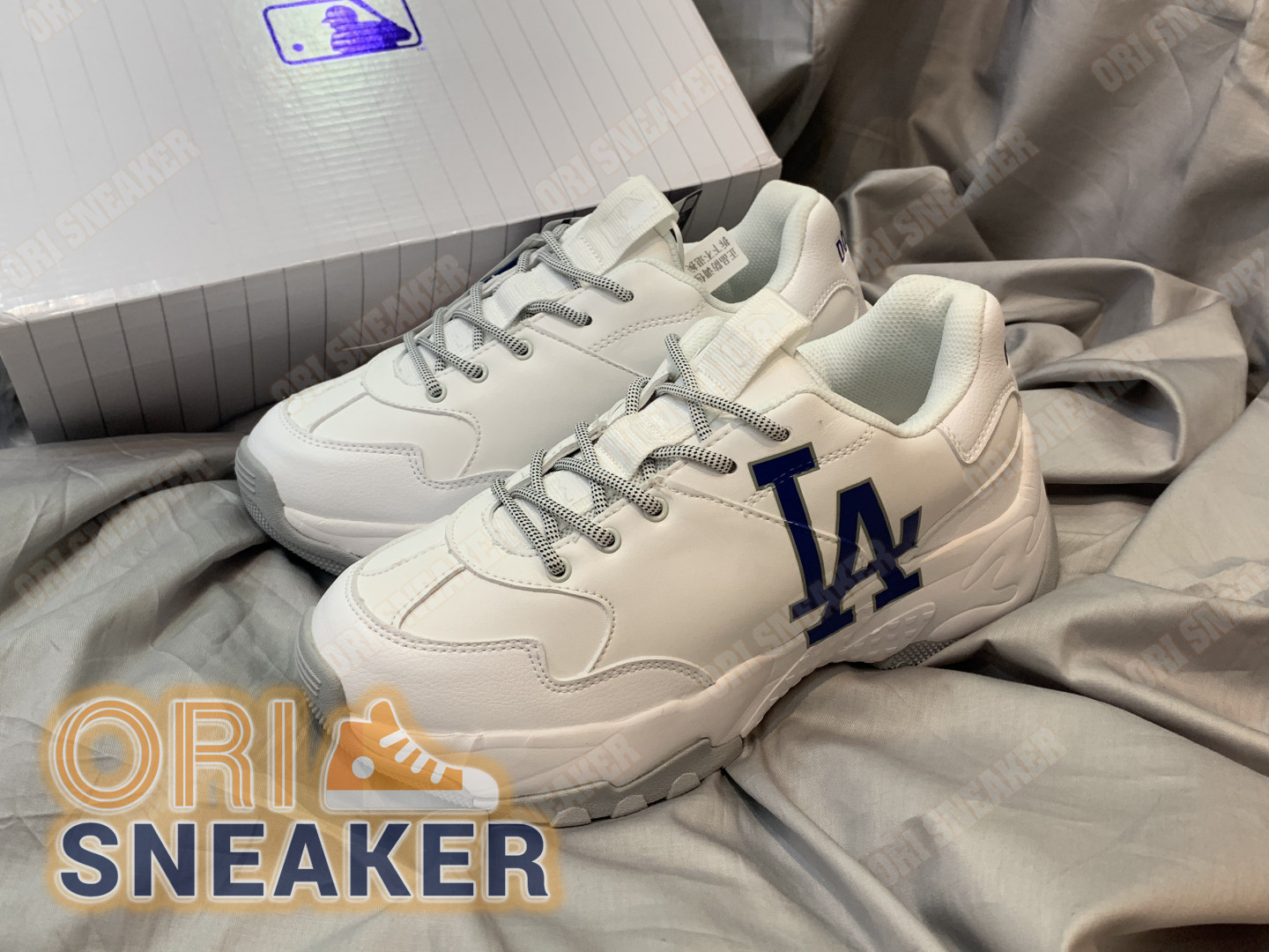 Giày MLB LA Dodgers Chunky High Shoes 32SHU111107V