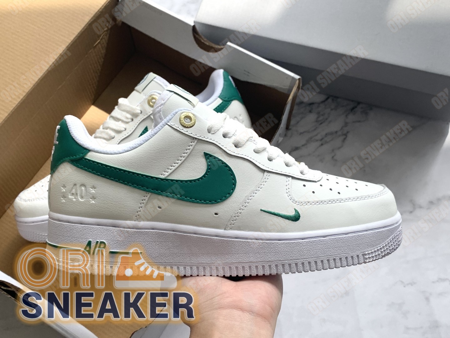 Nike Air Force 1 Low '07 LV8 40th Anniversary Sail Malachite (Size