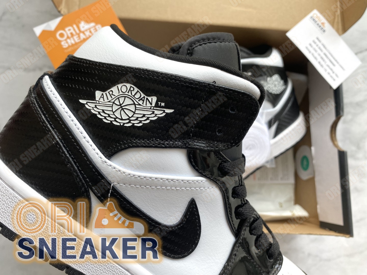 aj 1 mid carbon fiber