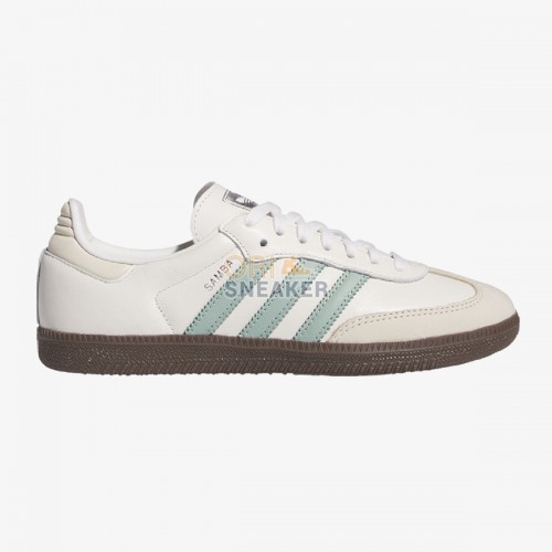 Adidas Samba OG White Hazy Green