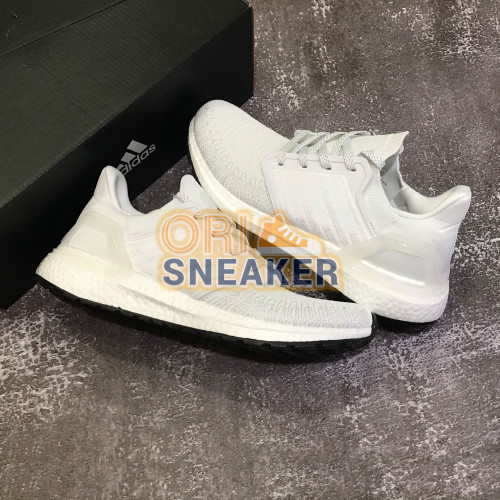Adidas Ultra Boost 20 Consotium All White Reflective