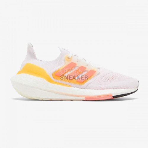 Adidas Ultra Boost 22 White Flash Orange