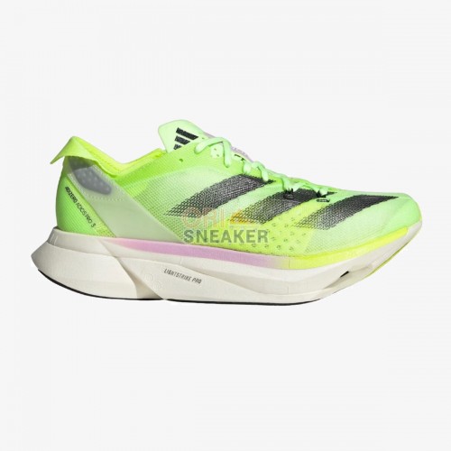 Adizero Adios Pro 3 Neon Green Black Pink