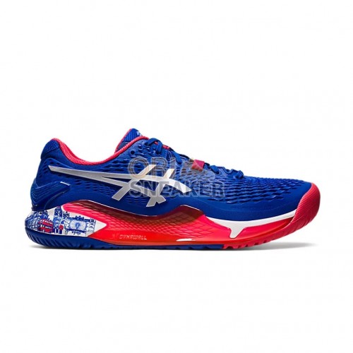 Asics Gel Resolution 9 Blue/ Pure Silver