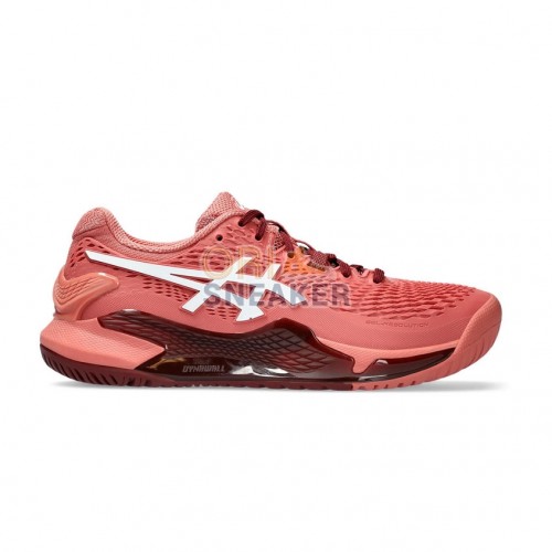 Asics Gel Resolution 9 Light Garnet/Antique Red