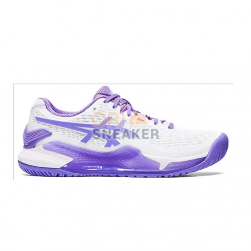 Asics Gel Resolution 9 White Amethyst