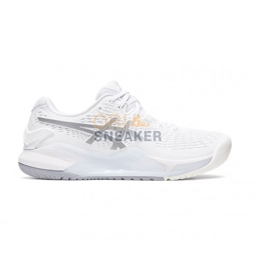 Asics Gel Resolution 9 White/Pure Silver