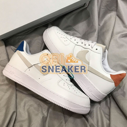 Giày Nike Air Force 1 07 LUX White/Platinum Tint Nam Nữ 2019