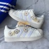 Adidas Superstar White Tint Wonder Mauve