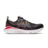 Asics Gel-Cumulus 25 Black Yellow Red