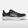 Hoka Mach 6 Wide in Black White