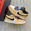 Nike Air Jordan 1 Low 'Lakers' Yellow White Black Purple
